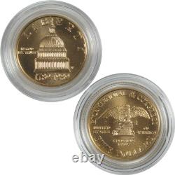 Congress Bicentennial Commemorative 1989 W BU Uncirculated Gold $5