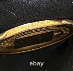 Crypto CONA COIN Commemorative Real Gold 24K GP (7mm)