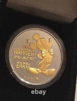 Disney Commemorative Coin 65th Anniversary 24k Gold