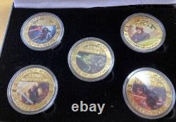 Disney Star Wars Commemorative Gold Coin Set difficult to get