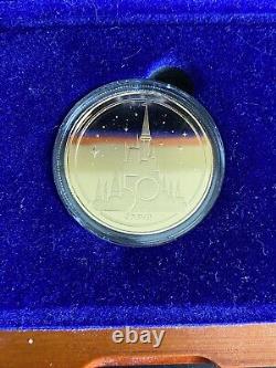 Disney World 50th Anniversary 24kt Gold Plated Commemorative Coin LE 4000