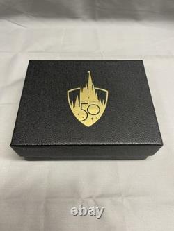 Disney World 50th Anniversary 24kt Gold Plated Commemorative Coin LE 4000