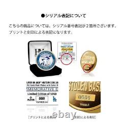 Dodgers Shohei Ohtani 50-50 Commemorative Gold Coin 24kt Gold Plated PSL LTD JP