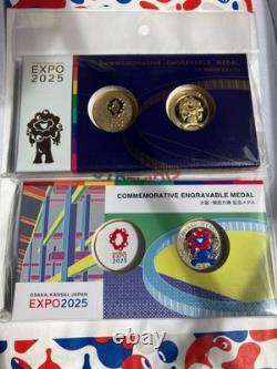 Expo 2025 Osaka Kansai Myakumyaku Commemorative Medal Set Gold Coins