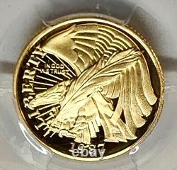 Exquisite 1987-W Constitution $5 Gold Proof Commemorative PR70DCAM PCGS