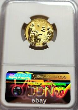 Exquisite 2020-W Reverse Proof $10 Gold Mayflower Commemorative NGC PF-70 ER
