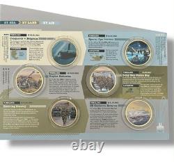 Falklands War Collection Collectable Commemorative Gold Coin Complete Collection