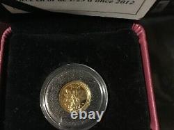 Farewell to the penny gold coin 1/25oz