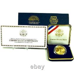 First Flight Centennial Commemorative 2003 W Uncirculated Gold $10 OGP