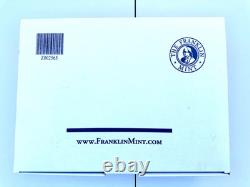 Franklin Mint 24K Gold-Plated Founding Fathers 7-Piece Medallion Collection Set