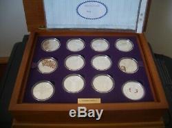 GOLDEN JUBILEE SILVER COIN SET BOXED MINT A HOUSE CLEARANCE fresh to maket