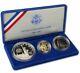Gold Coin United States Liberty Coins 1886 1986 3 Coin Proof Set With Case & Coa