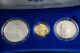 Gold Coin United States Liberty Coins 1886-1986 3 Coin Proof Set With Case & Coa