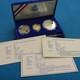 Gold United States Liberty Coins 1886 1986 3 Coin Set With Case & Coa