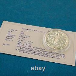 Gold United States Liberty Coins 1886 1986 3 Coin Set with Case & COA