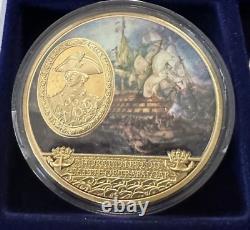 HMS Victory 250th Anniversary Set 6 Gold Plated Coin Proof Set