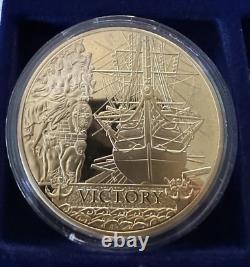 HMS Victory 250th Anniversary Set 6 Gold Plated Coin Proof Set