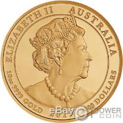 JEWELLED DRAGON Argyle Pink Diamonds 10 Oz Gold Coin 2000$ Australia 2019