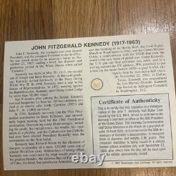 JFK SOLID 14-Karat Gold Memorial Half Dollar! YOU ALSO GET ALL IN PICS READ DISC
