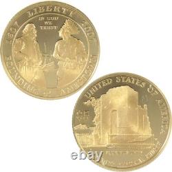 Jamestown 400th Anniversary Commemorative 2007 W Proof Gold $5 Coin