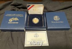 Jamestown 400th Anniversary Commemorative Coin Program $5 Gold UNC