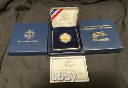 Jamestown 400th Anniversary Commemorative Coin Program Proof $5 Gold