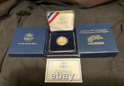 Jamestown 400th Anniversary Commemorative Coin Program Proof $5 Gold