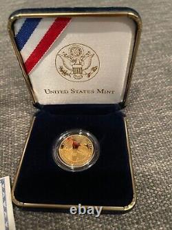 Jamestown 400th Commemorative Gold Five Dollar Coin