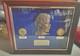 Jfk Commemorative Coin Set 1964 Gold Half Dollar With Ruby, Emeralds And Sapphir