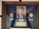 John F. Kennedy Commemorative 24k Gold Plated Coin Set Plaque Certified Oregon