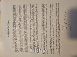 John F. Kennedy Commemorative 24K Gold Plated Coin Set Plaque Certified Oregon