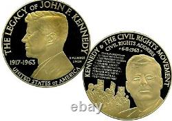John F. Kennedy Commemorative Coin Proof Lucky Money Value $129.95