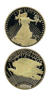 Jumbo 1933 Gold Double Eagle Commemorative Coins $179.95