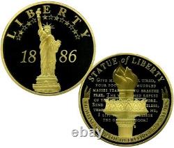 Jumbo Statue Of Liberty Anniversary Commemorative S Coin Proof $199.95