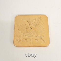 Kansai Soka Gakkai 30th Anniversary Commemorative Coin Set of 3 Gold Super Rare