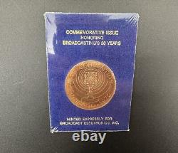 Lot 2 Commemorative Coins Broadcasting's Golden Ann 1970 NAB Convention Chicago