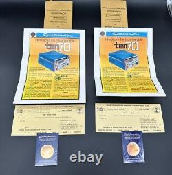 Lot 2 Commemorative Coins Broadcasting's Golden Ann 1970 NAB Convention Chicago