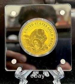 Lot of 2? 1/200oz ea. Gold Proof Commemorative LIBERTY? 1854S/1838C Half Eagles