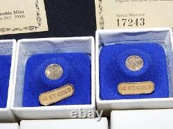 Lot of 4-St Gaudens $20 Gold Piece. 4 Grams of SOLIDGOLD Columbia Mint