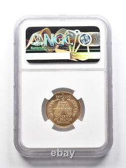 MS70 1991-1995-W $5 World War II Anniversary Commemorative Gold Coin NGC 0686