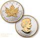 Maple Leaf Gilded Two Side 24k Gold Bullion Coin 2012