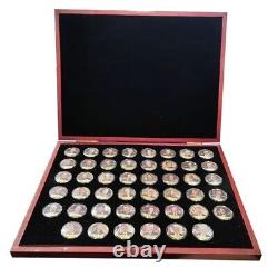 NEW United States Of America The Presidents x46pc Gold Coin Set In A Display Box