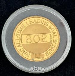 NHL 1994 Commemorative Rare Pure Gold 1 Oz Wayne Gretzky Coin No. 52/199