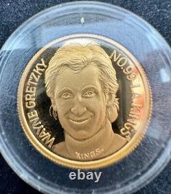 NHL 1994 Commemorative Rare Pure Gold 1 Oz Wayne Gretzky Coin No. 52/199