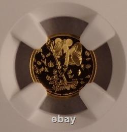 NIUE DISNEY. 5 GRAM GOLD $2.5 COIN MICKEY MOUSE SHORT FILMS NGC PF69s & PF70s
