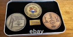 Olympic Winter Games Commemorative Coin Medallion 2002 Salt Lake City Set With COA