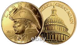 Patriotic Trump 50 Gold Coin Big Bundle 5 Full Sets