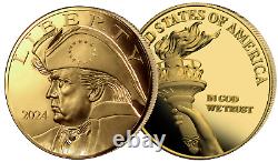 Patriotic Trump 50 Gold Coin Big Bundle 5 Full Sets