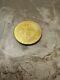 Physical Bitcoin Commemorative Coin Gold Color Collection Collectible New