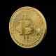Physical Bitcoin Commemorative Coin Gold Color Collection Collectible New